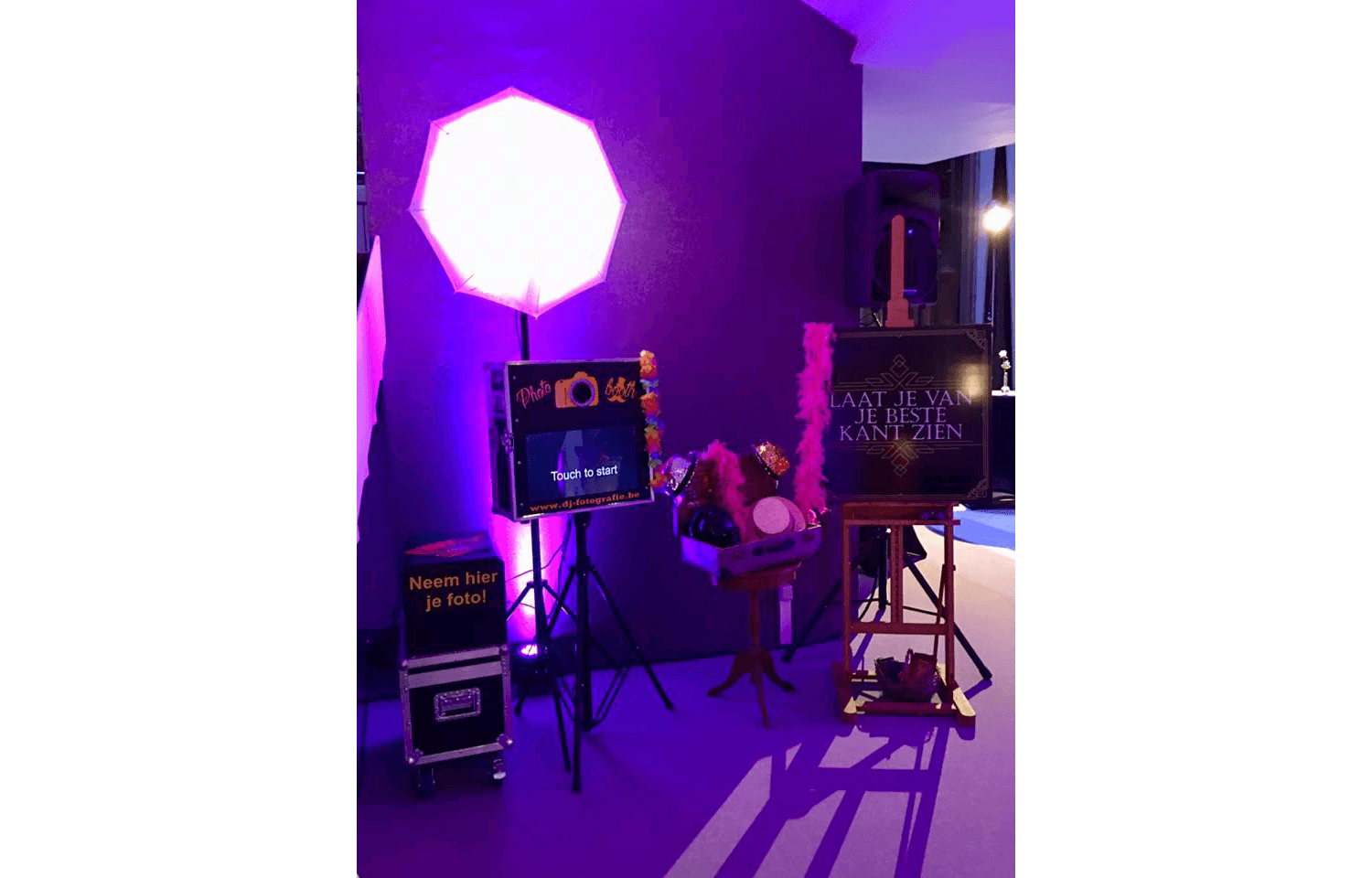 Fotobooth verhuur by Studio J&L