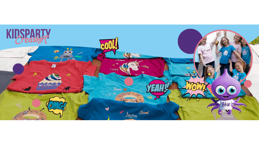 Kidsparty Creashirt